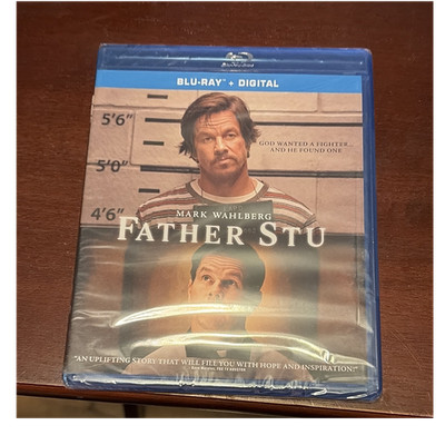 Father Stu Blu-ray + Digital Copy Deleted Scenes R Mark Wahlberg Mel Gibson