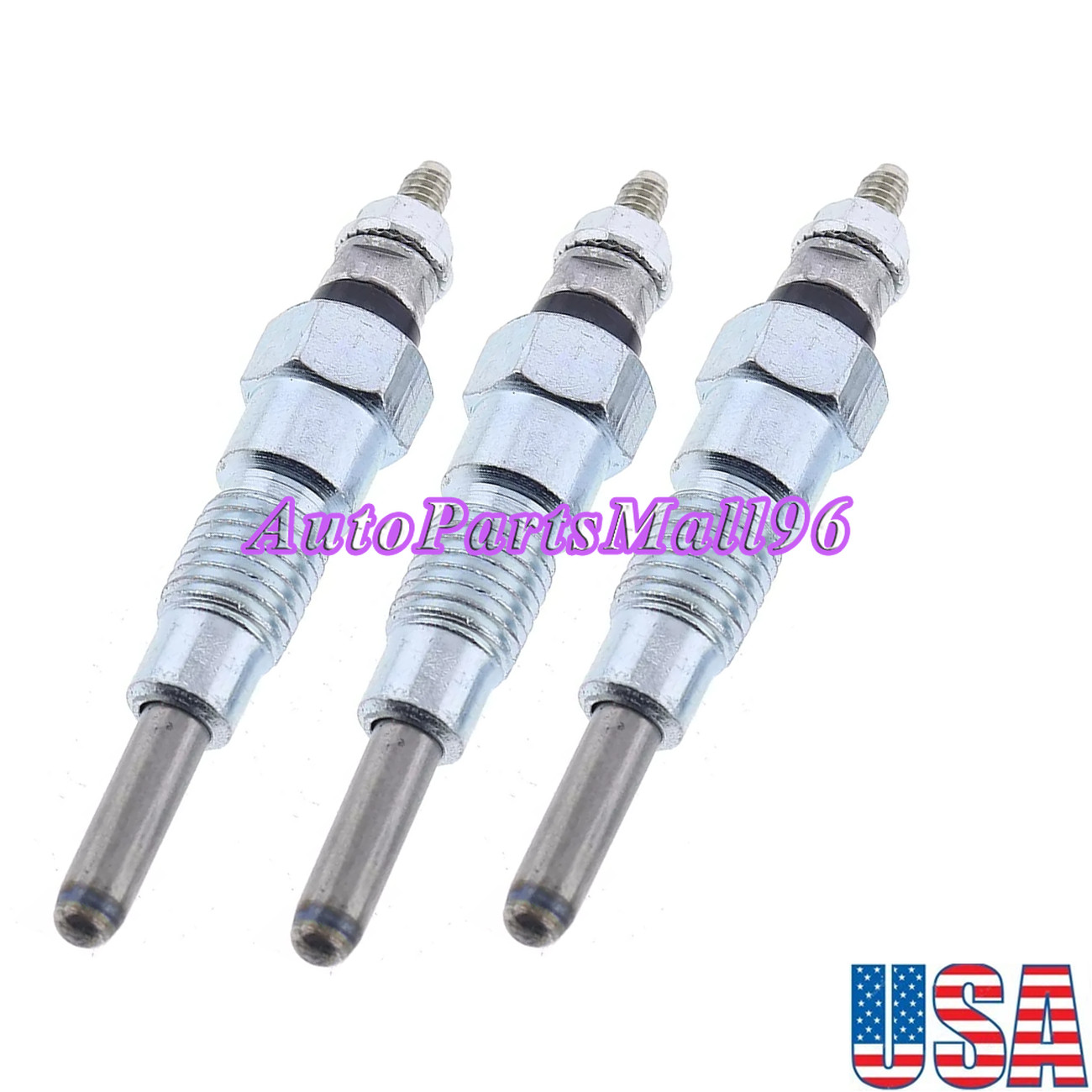 New 15521-65512 Glow Plug for Kubota L2202 L2402 L2602 L2802 L3202 L4202 M4950