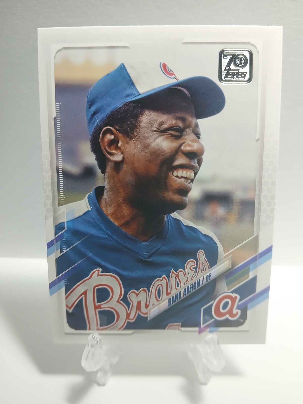 2021 Topps - Legend Variation #472 Hank Aaron Short Print SP Atlanta Braves HOF