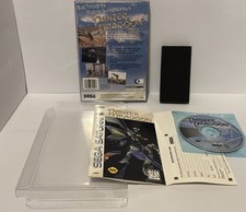 Panzer Dragoon Sega Saturn Complete w Manual & Reg. Card OEM Minty Tested 👀