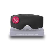 SilkSound 100 Mulberry Silk Bluetooth Sleep Mask, Skin-Friendly Sl... Fast Ship