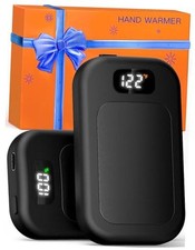 AI Hand Warmers Rechargeable 2 Pack, 3 Heat Levels Matte Black 2Pack