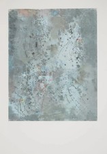 Camille BRYEN: Abstrakte Komposition, Signierte Heliogravur, 1991