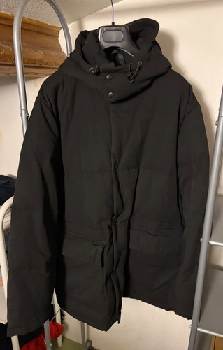 Moncler, Moncler Herren Daunenjacke Vintage 90s Made in France Schwarz Gr.4 L/XL Top Zustand