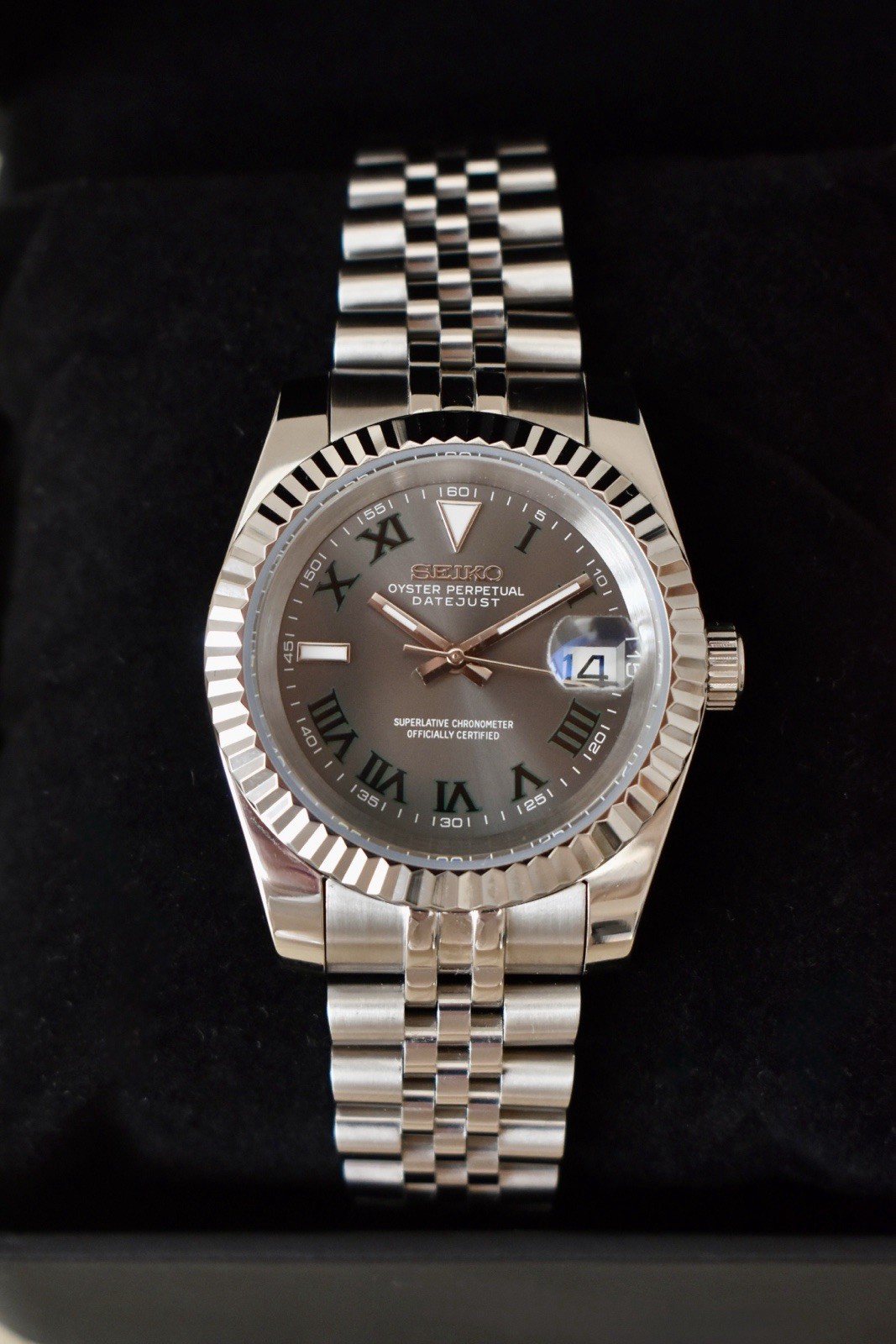 Montre Automatique 39mm SeikoMod Édition Wimbledon Cadran Premium