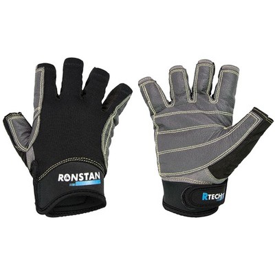 Ronstan Sticky Race Gloves XXS Durable Sailing Gloves Secure Grip Black