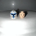 Lego Star Wars Clone Captain Rex Phase 1 Minifigure Helmet and Head 2008