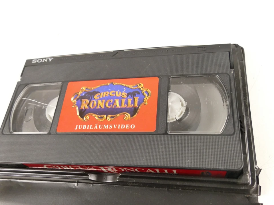 Circus Roncalli VHS Film Reise zum Regenbogen 15 Jahre Jubiläums Video  X-2796 - Bild 4 von 4