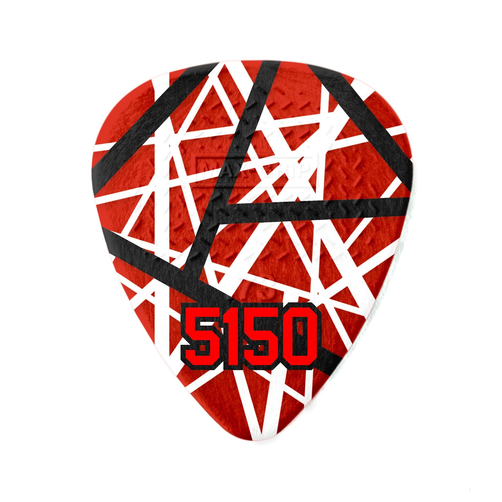 EVH 5150 Max Grip sachet de 24 accessoires pour guitare électrique plectre antidérapant en nylon
