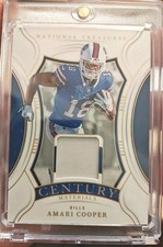 2024 Panini National Treasures NFL Century Materials Gold  Amari Cooper 1/10