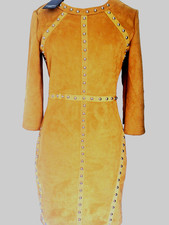 Faux SUEDE DRESS by EMMASH Paris "Size 12" New with tags
