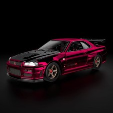 Hot Wheels Rlc Nissan Skyline Gt-r Bnr34 Red 164 Diecast Hwf25-9893 New Sealed