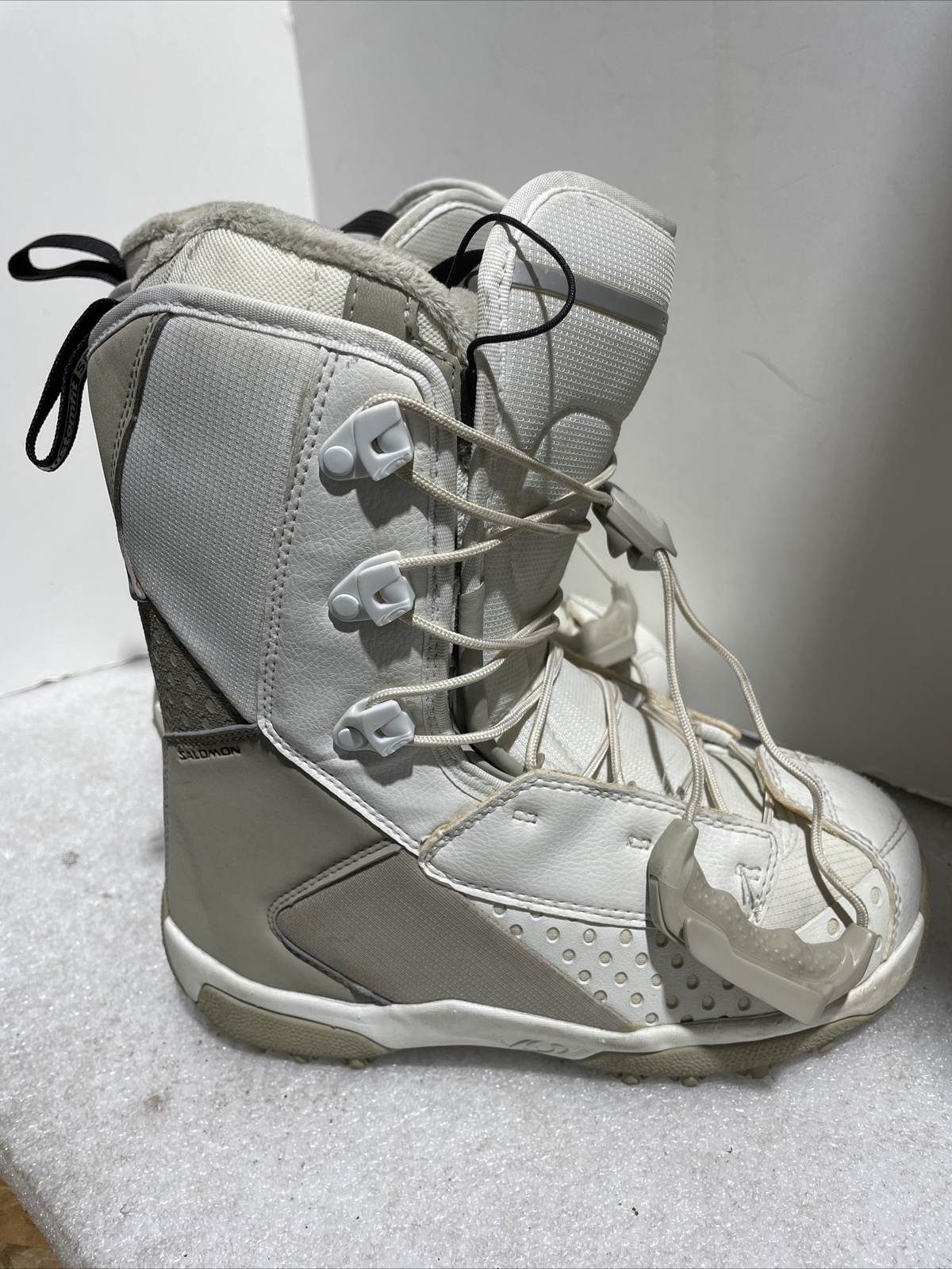 Stivali da snowboard sportivi Salomon Ivy da donna personalizzati ~ taglia 6