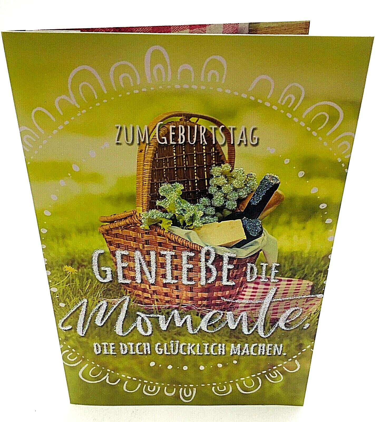Papyrus Geburtstagskarte 'Absolutely Wonderful' – Mit Kolibri, Folie & Edelsteinen