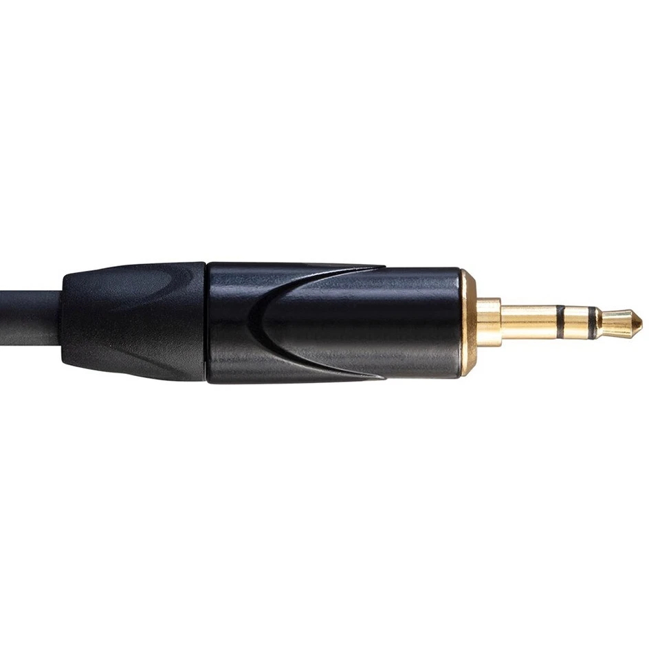 3x 6FT 3.5mm 1/8" Male to 6.35mm 1/4" Male TRS Stereo Professional Audio Cable - Image 3 of 4