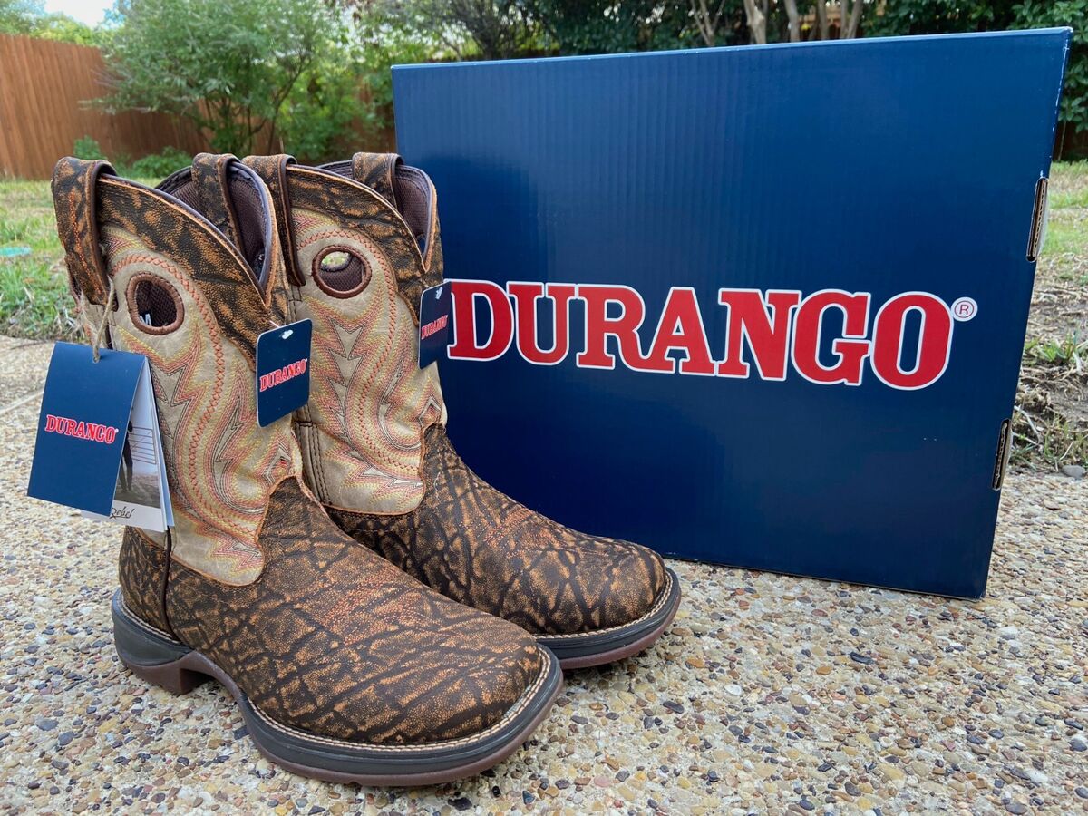 NEW REBEL™ BY DURANGO® TAN ELEPHANT PRINT & BONE SHAFT BOOTS NEW REBEL™ BY DURANGO® TAN ELEPHANT PRINT & BONE SHAFT BOOTS