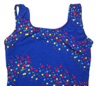 Danskin Leotard Bodysuit Tank Blue Royal Star Sleek Fit Gymnastics New Girl 5 6 — photo 3