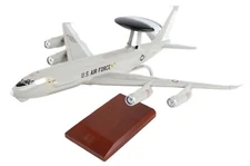 USAF Boeing E-3 Sentry AWACS AEW&C Desk Top Display Jet Model 1/100 XX Airplane