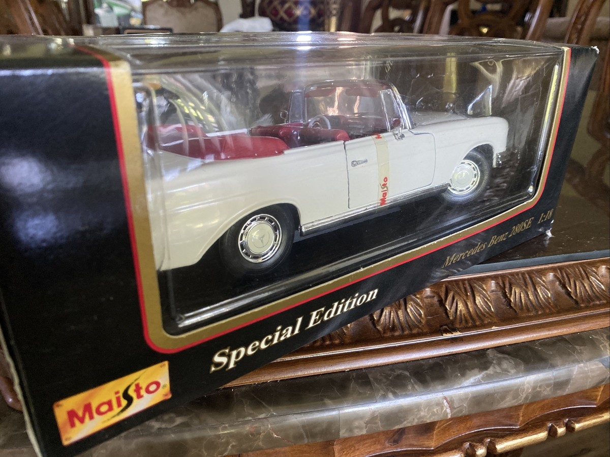 Mercedes Benz 280SE (1966) 1/18 Maisto | eBay