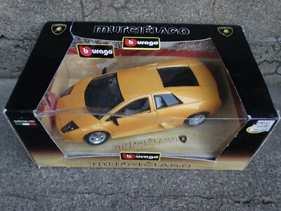 Bburago Lamborghini Murcielago 1:18 Scale Diecast Model Car Yellow