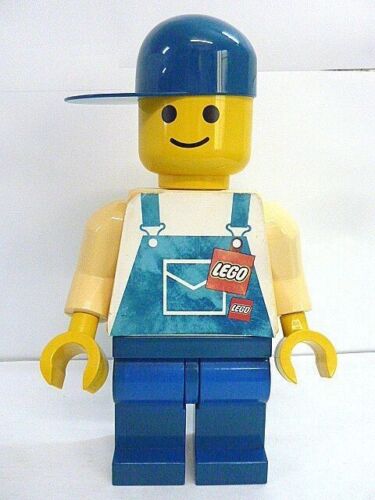 Rare LEGO Jumbo Fig Boy Engineer 19 inch Good Condition Used from Japan - Afbeelding 1 van 10