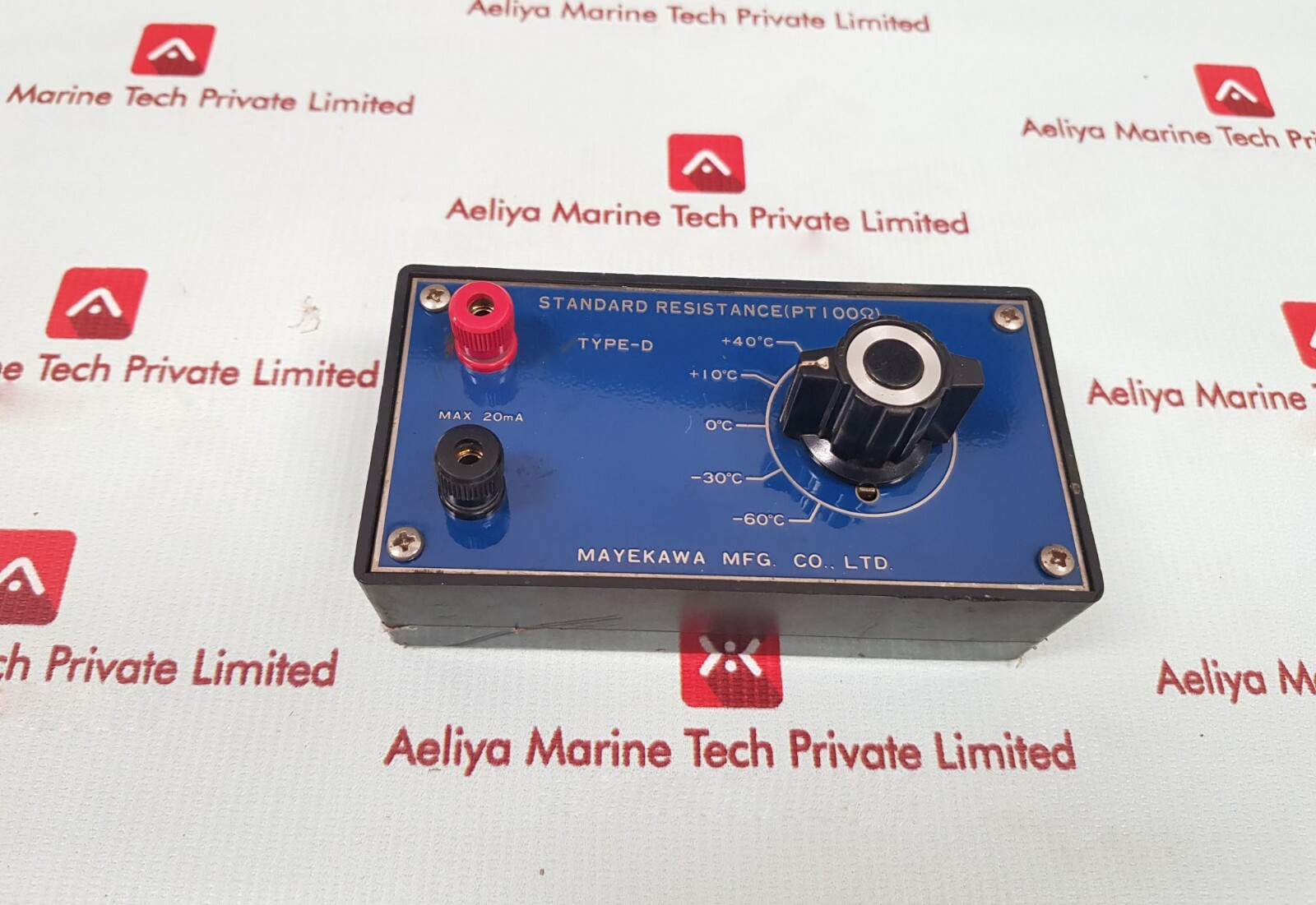 MAYEKAWA Standard Resistance Decade Box Type D MAX 20MA