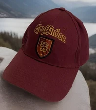 Harry Potter GRYFFINDOR House Crest Snapback Hat Cap Adjustable