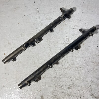 #ad 2008 2009 2010 Ford F250 F350 6.4 Powerstroke Diesel Fuel Rails Pair $79.99