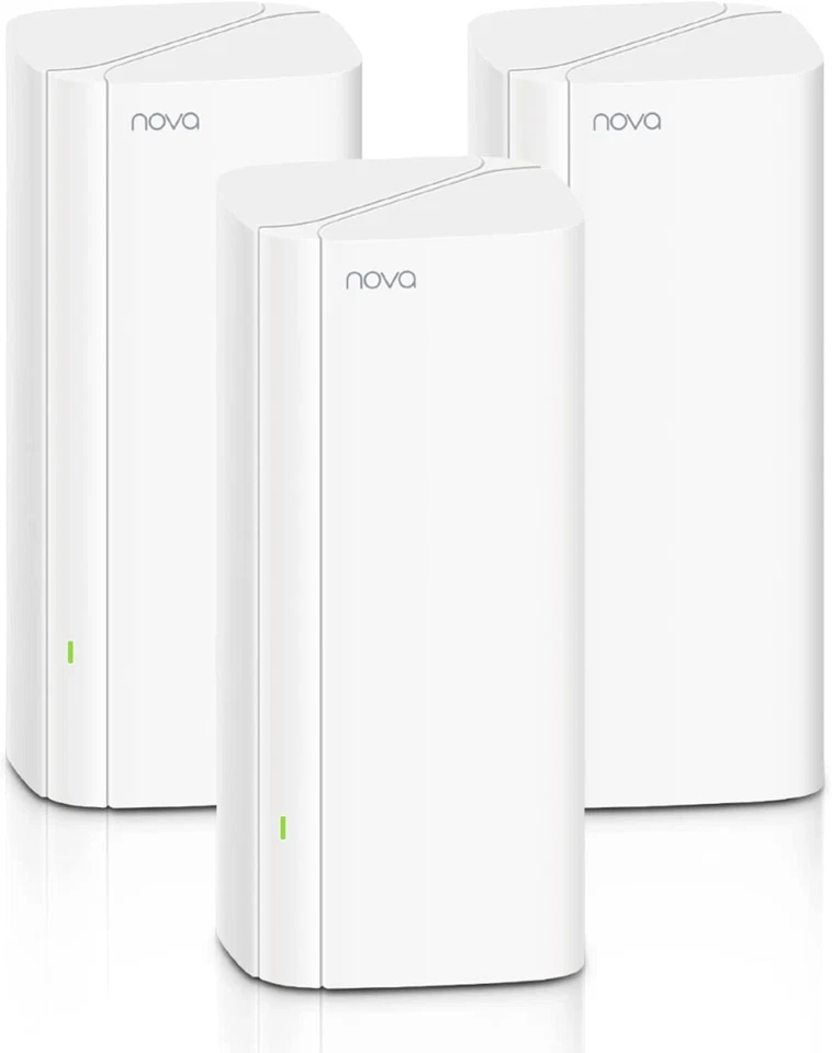 Tenda Nova MX6-3 AX1800 Whole Home Mesh Wi-Fi 6 System, 6000 Quadratfuß Wi-Fi Abdeckung