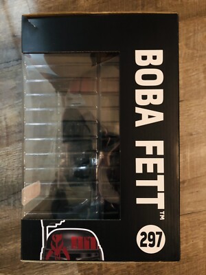 10 Inch BOBA FETT #297 Futura Black & Red Target Exclusive Funko