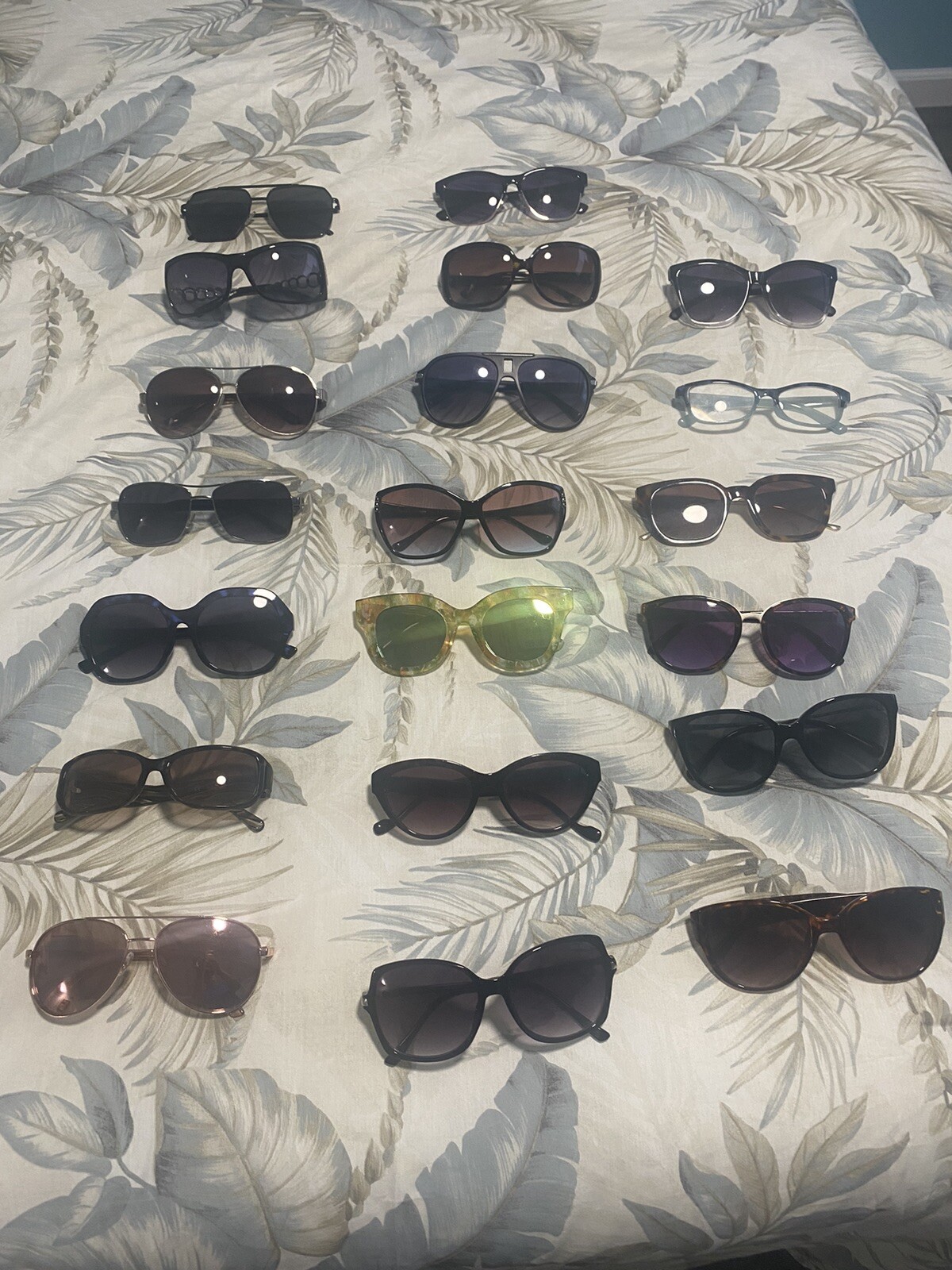 sunglass lot of Various Brands. 20 Total Pairs Included In this Auction