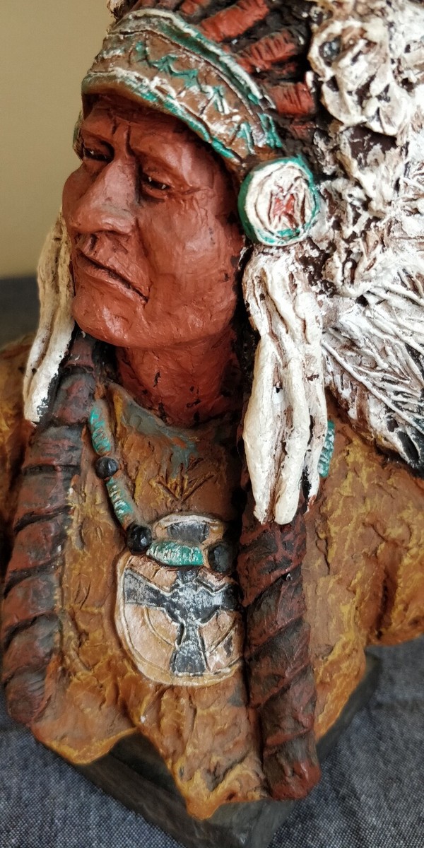 M●希少 1995　Daniel Monfort　CRAZY HORSE　彫刻 M希少 1995 Daniel Monfort CRAZY HORSE 彫刻｜ハンドメイド