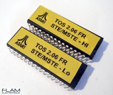 Atari STE / MEGA STE TOS 2.06 (FR - France) - 2x puces 32 PINS chips