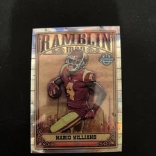 2023 Bowman University Chrome Mario Williams Ramblin Man Rookie RC #RM-7