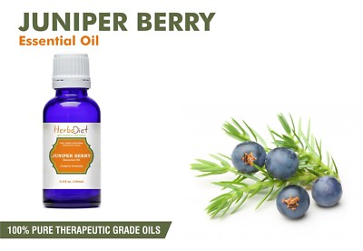 Juniper Berry Essential Oil 100% Pure Natural Aromatherapy Therapeutic Oils