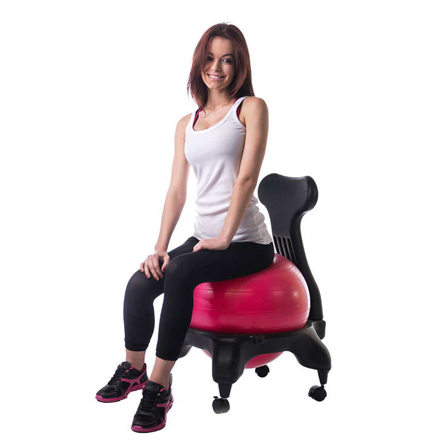 Kikka Active Chair Sedia Ergonomica con Palla Gonfiabile