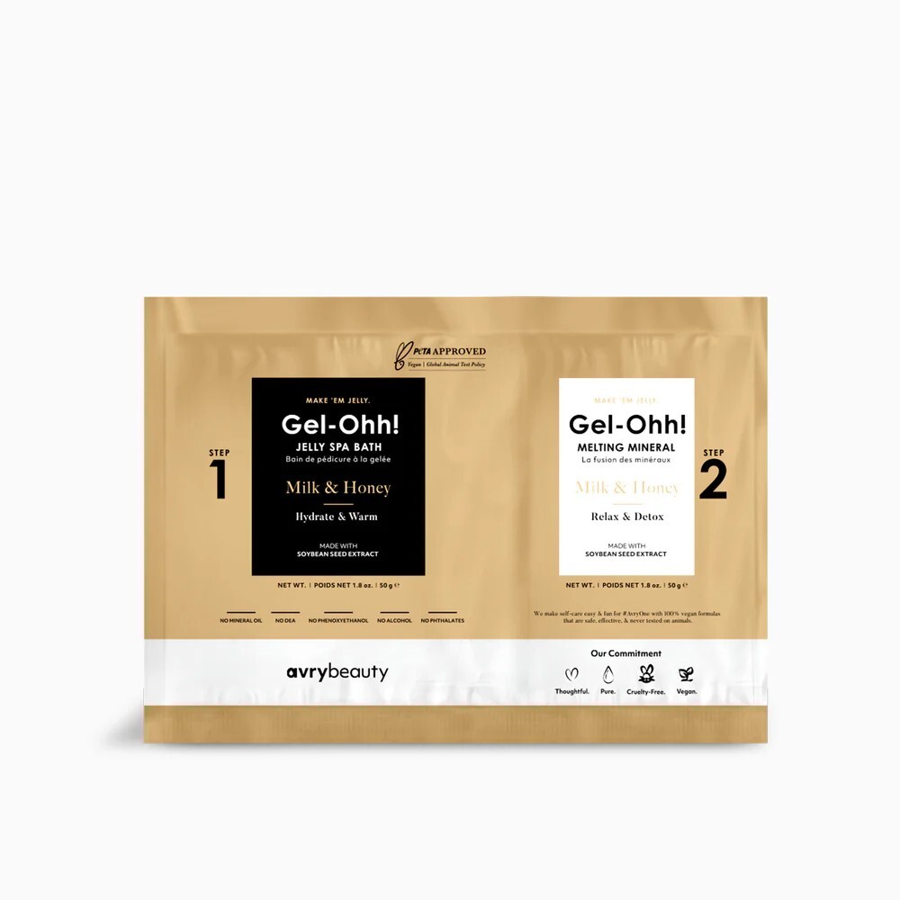 AvryBeauty Natural Jelly Spa Pedicure Bath Gel-Ohh! 10 Set *