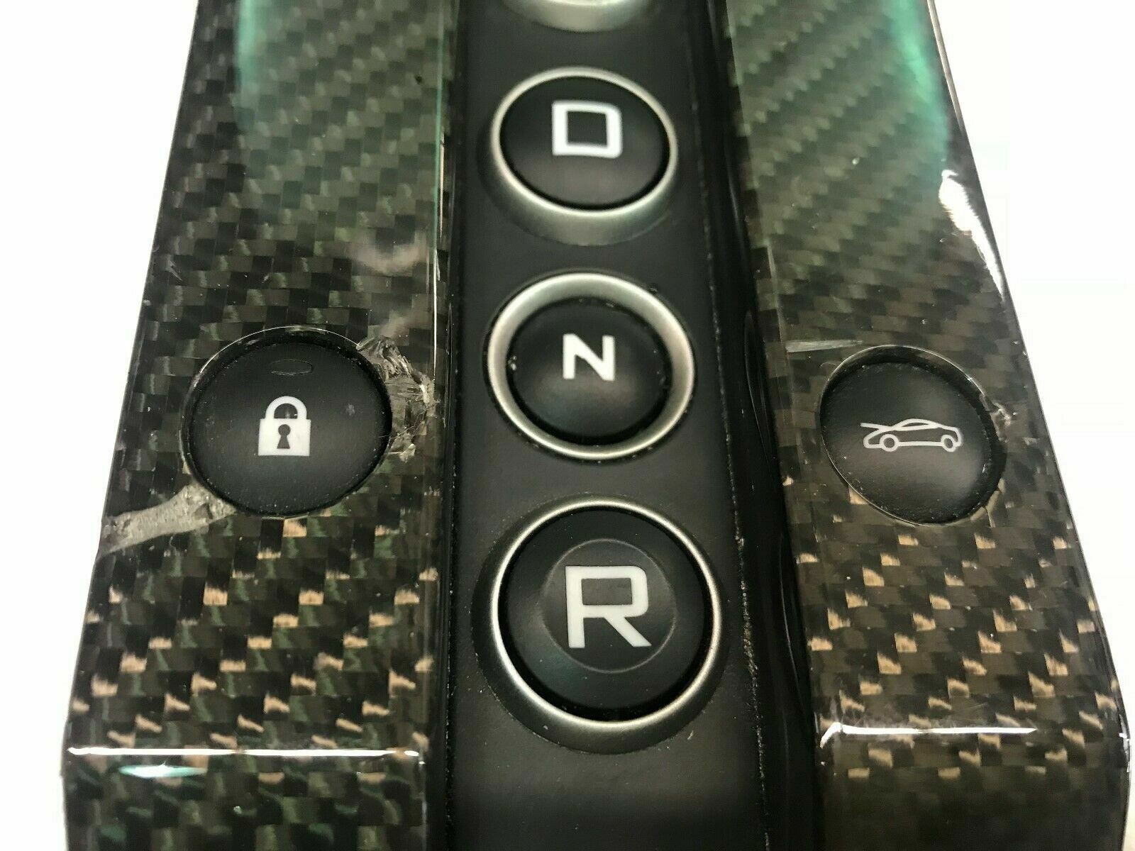 MCLAREN MP4-12C INTERIOR REVERSE CONTROL UNIT WITH CARBON COVER OEM 11M1245CP.01