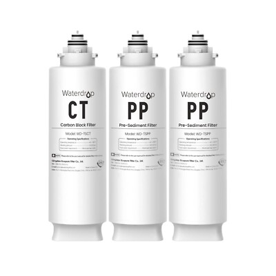 #ad #ad Waterdrop Undersink Replacement Water Filter 2PPCT Replacement for TSU W $83.99