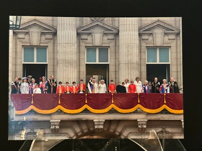 H.M. King Charles III Coronation-Buck Palace Balcony-Unused Postcard 