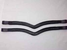 Lot 5 x 1 Leather Empty channel Bridle Brow-band All Shape For Horse.