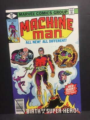 Machine Man #10  VF+  1979   High Grade Marvel Comics Ditko Art