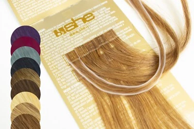 She Haarverlängung Extensions 100% REMY Natural 55/60 cm Echthaar = 10 Gramm