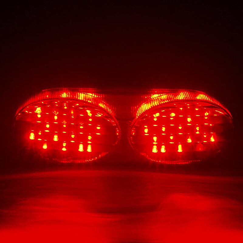 Fit For Kawasaki ZX9R 1998-03 LED Rear Brake Turn Signal