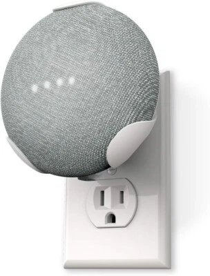 NEST NEW - PowerClip Outlet Mount for Google Home Mini 1st GEN (Chalk) 360580