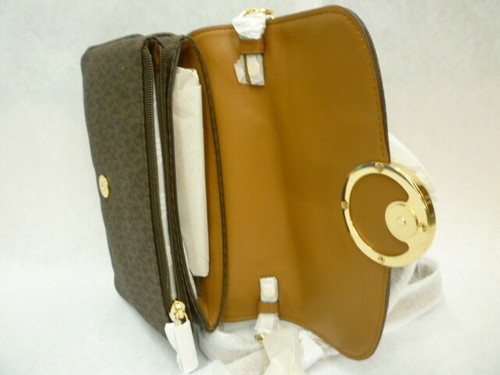 NEW W/O TAGS MICHAEL KORS LOGO SMALL CROSSBODY BAG SHOULDER PURSE HANDBAG - Picture 3 of 3