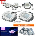 3W 10W 50W 100W 365NM 380NM 395NM UV Ultra Violet High power LED for Aquarium