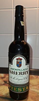 Fiesta Amontillado Sherry (Cherry), Spanien, wenigstens 30/40 Jahre alt