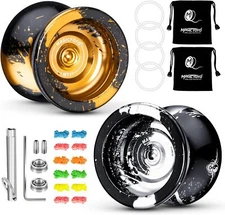 Pack of 2 Dual Purpose Yoyo N11 Responsive Yoyo with Unresponsive Bearing for...
