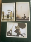 A11 Set of 3 Sepia Tone retro style postcards